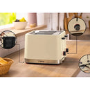 Bosch MyMoment 4-Slice Cream Toaster | TAT4M247GB Bosch Toaster Redmond Electric