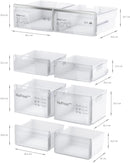 Series 4 French Door Fridge Freezer 605L Brushed Steel | 183cm (H) | KFN96APEAG