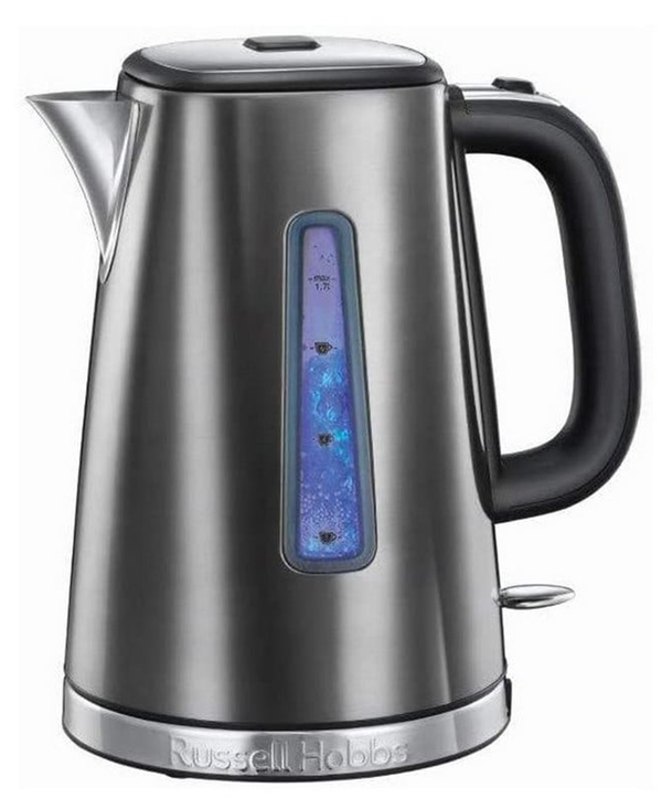 Russell Hobbs 1.7L Luna Quiet Boil Kettle | Moonlight Grey - 23211 Redmond Electric Gorey