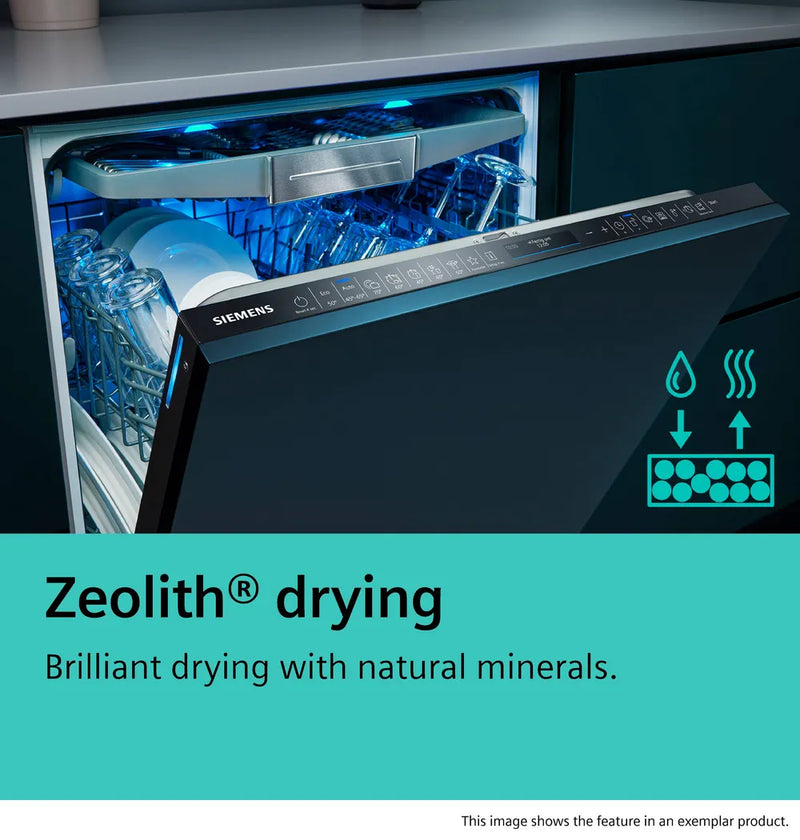 IQ700, 14 Place Dishwasher with Zeolith Drying + flexComfort Pro | Brushed Steel