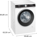 Siemens IQ500 Washer Dryers 10.5kg/6kg, 1400rpm with iDos | White - WN54G1A1GB Redmond Electric Gorey