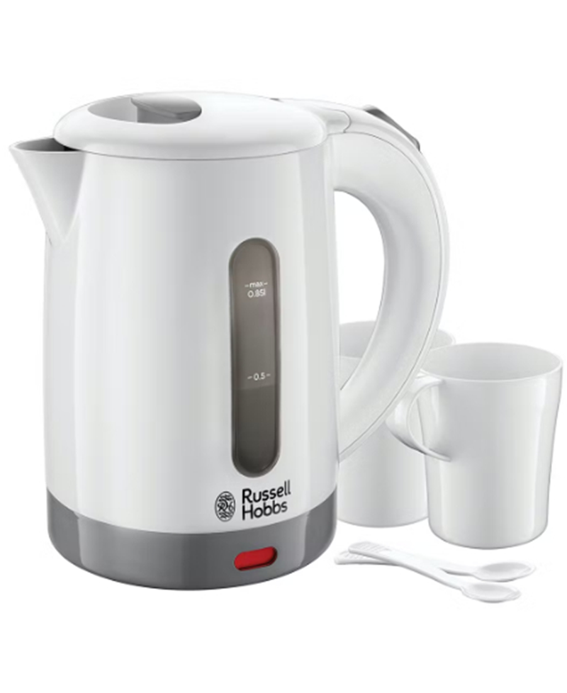 Russell Hobbs 0.85L Compact Travel Kettle | White - 23840 Redmond Electric Gorey