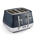 Cassini 4-Slice Toaster Outer Space Blue