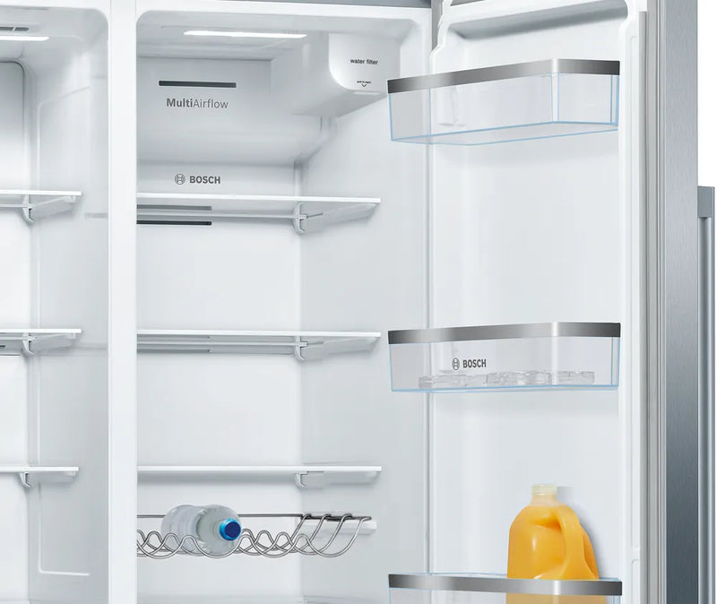 Bosch Series 6 American Fridge Freezer | 179cm (H) | Brushed Steel - KAD93AIERG Redmond Electric Gorey