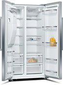 Bosch Series 6 American Fridge Freezer | 179cm (H) | Brushed Steel - KAD93AIERG Redmond Electric Gorey