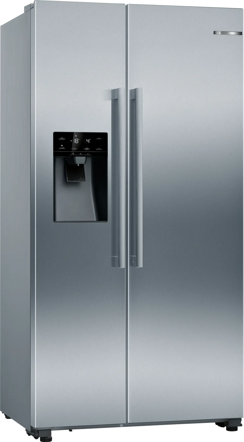 Bosch Series 6 American Fridge Freezer | 179cm (H) | Brushed Steel - KAD93AIERG Redmond Electric Gorey