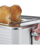 Russell Hobbs Inspire 4 Slice Toaster | White - 24380 Redmond Electric Gorey