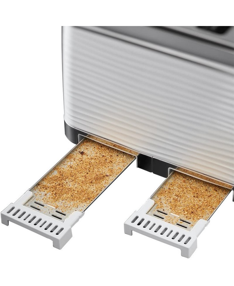Russell Hobbs Inspire 4 Slice Toaster | White - 24380 Redmond Electric Gorey