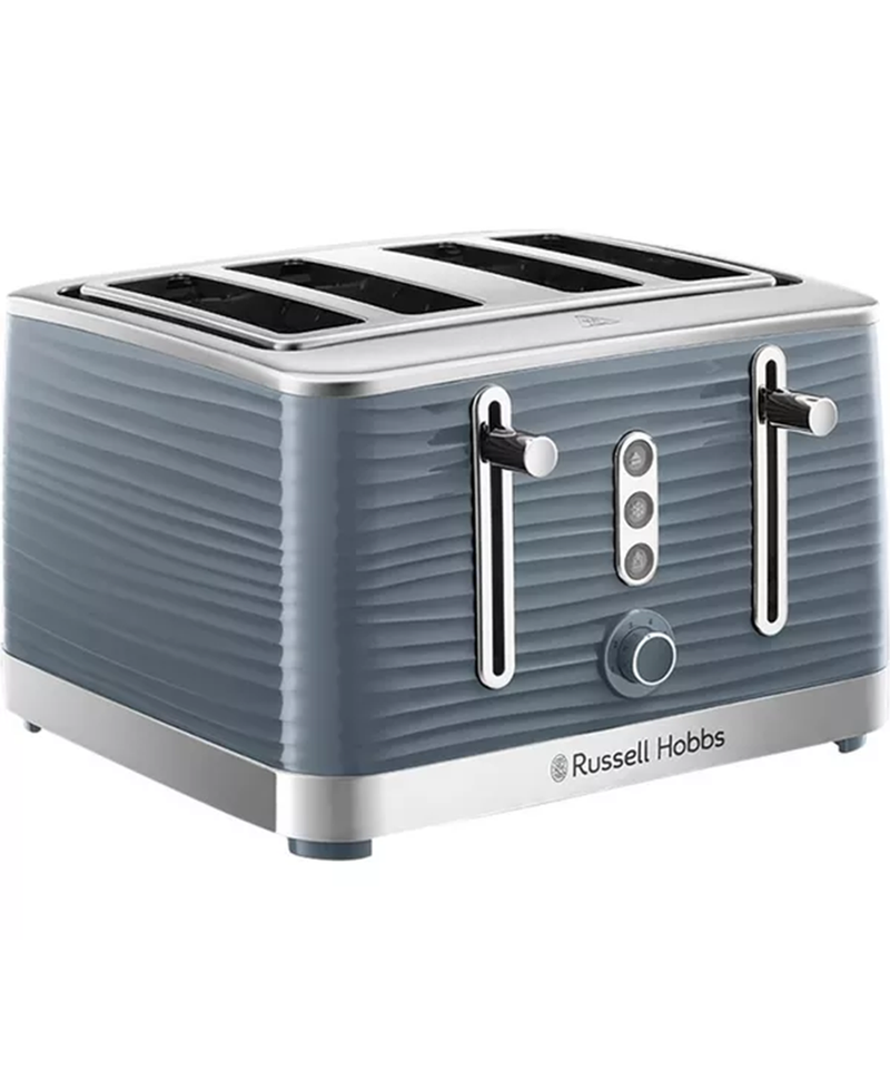 Russell Hobbs Inspire 4 Slice Toaster | Grey - 24383 Redmond Electric Gorey