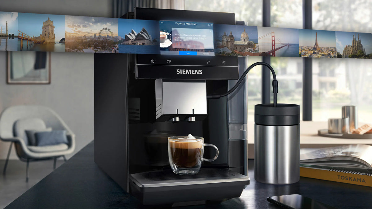 EQ700 Classic Bean-to-Cup Coffee Machine – Piano Black