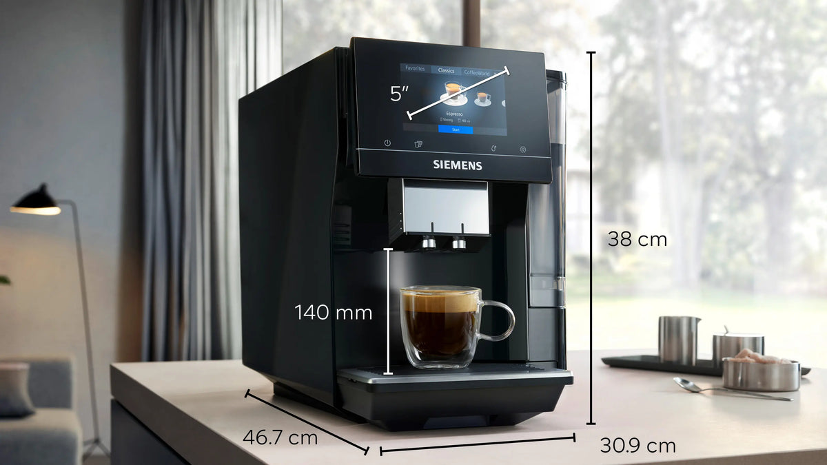EQ700 Classic Bean-to-Cup Coffee Machine – Piano Black | TP713GB9
