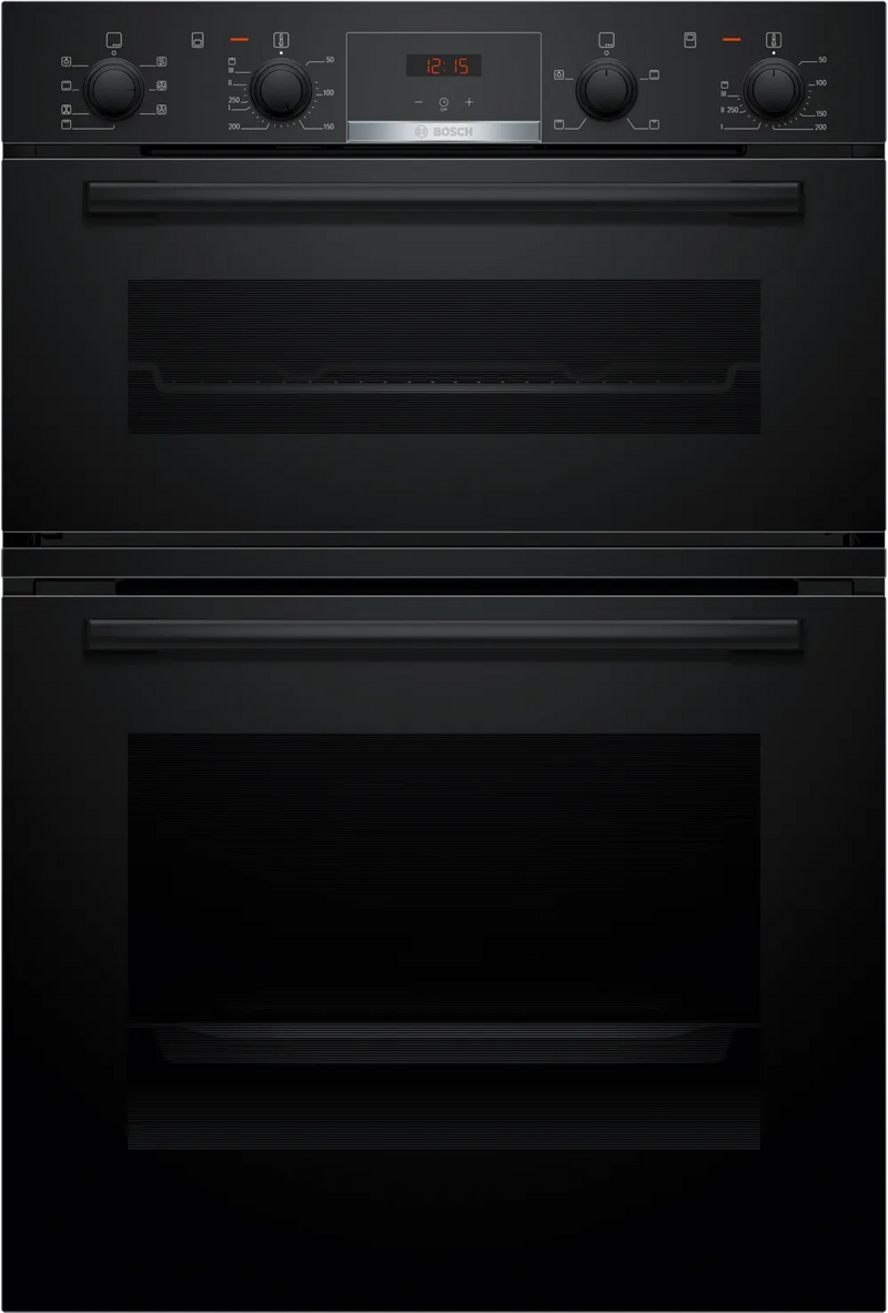 Bosch Series 4, Built-in Double Oven with EcoClean Direct | Black - MBA533BB3B Redmond Electric Gorey
