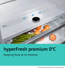 iQ500 402L Freestanding Fridge | 186.2cm (H) | Black Inox