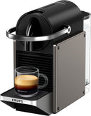 Krups Nespresso Pixie Coffee Machine, Titanium XN306T40 Capsule Coffee Machine