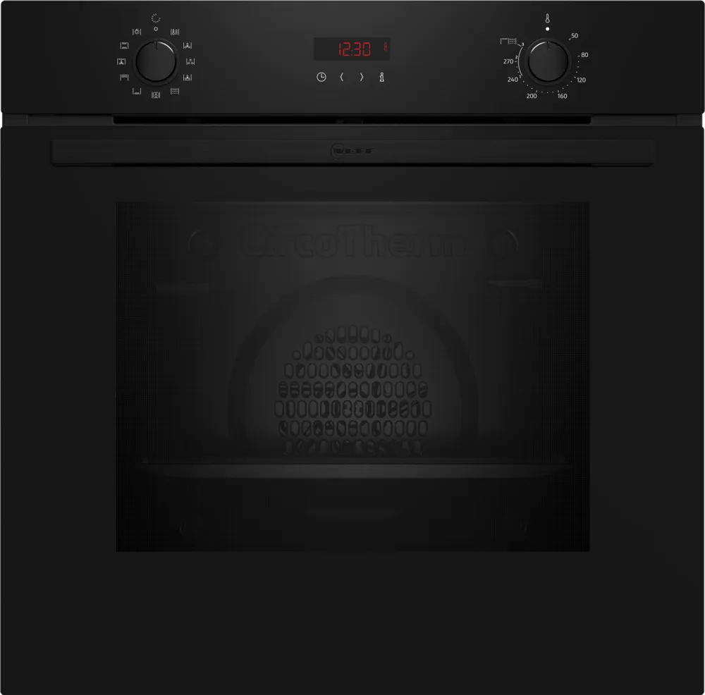 N30 Built-in oven 60 cm Black