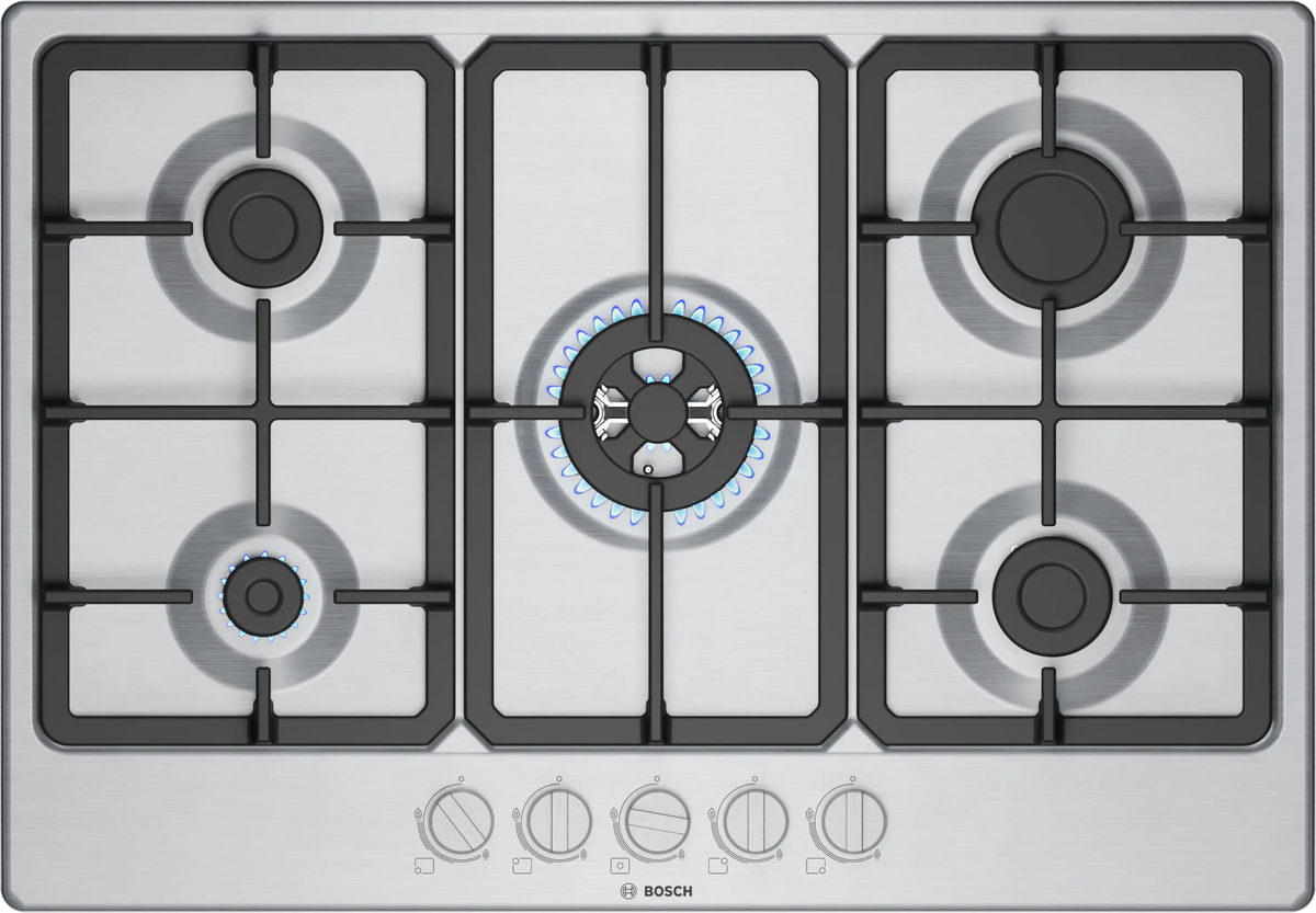 Series 4 75cm Built-In Gas Hob | Stainless Steel