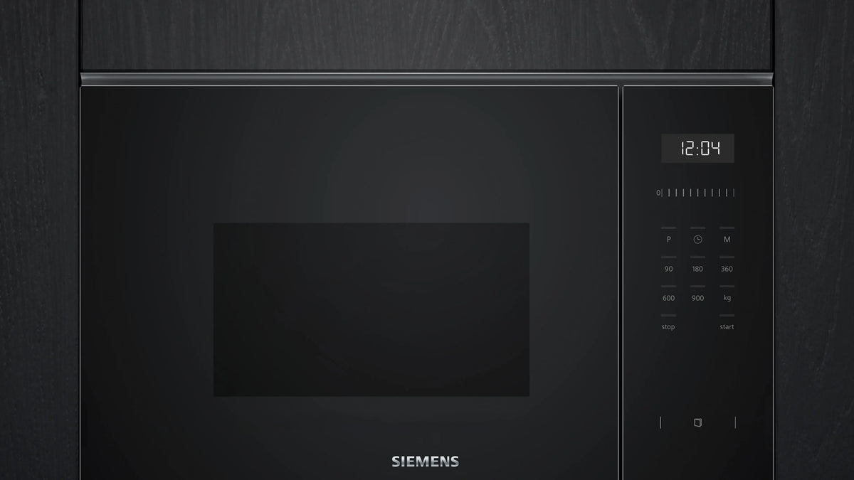 Siemens iQ500 Built-in 25L Microwave Oven with TouchControl | 38cm (H) | Black - BF555LMB1B Redmond Electric Gorey