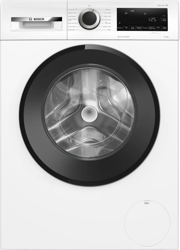 Bosch Series 6, A Rated, 10kg 1400rpm Washing Machine | White - WGG254Z1GB Redmond Electric Gorey