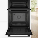 Bosch Series 4, Built-in Double Oven with EcoClean Direct | Black - MBA533BB3B Redmond Electric Gorey