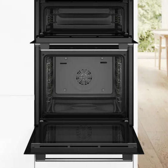 Bosch Series 4, Built-in Double Oven with EcoClean Direct | Stainless Steel - MBA533BS3B Redmond Electric Gorey