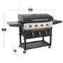 Griddle Plus 36in Griddle with AirFryer