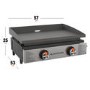 22in Tabletop Griddle