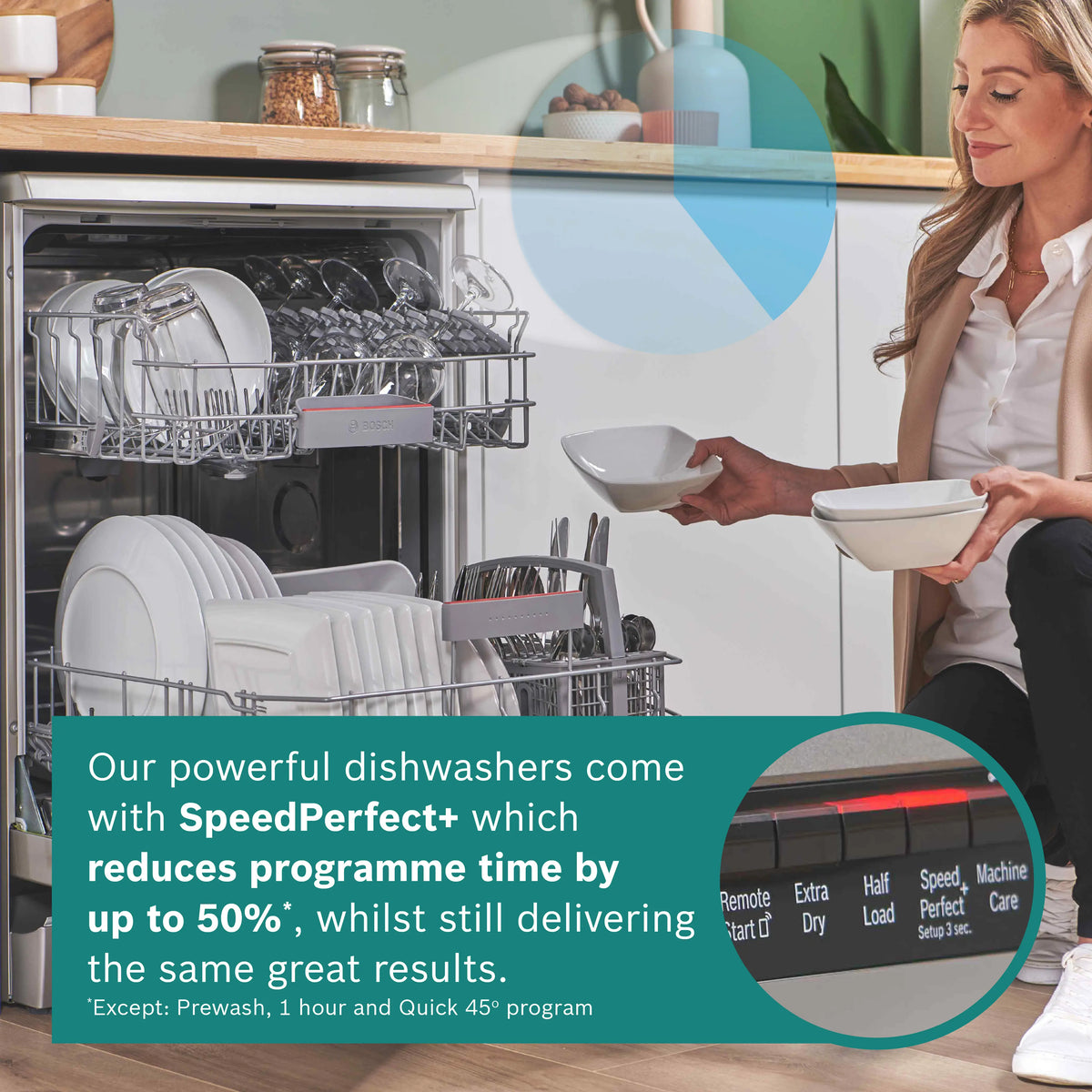 Series 2 45cm Fully Integrated Slimline Dishwasher – 10 Place Settings | SPV2HKX02G