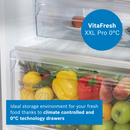 Series 4 Freestanding Fridge Freezer | 203cm (H) | Silver Inox