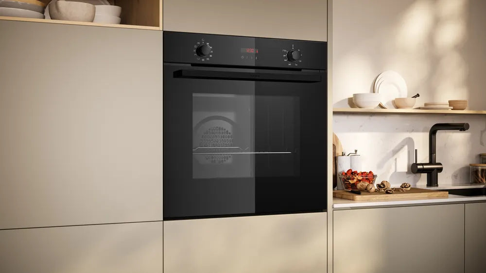 N30 Built-in oven 60 cm Black