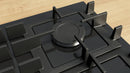Series 4, 60cm Gas Hob with Tempered Glass | Black