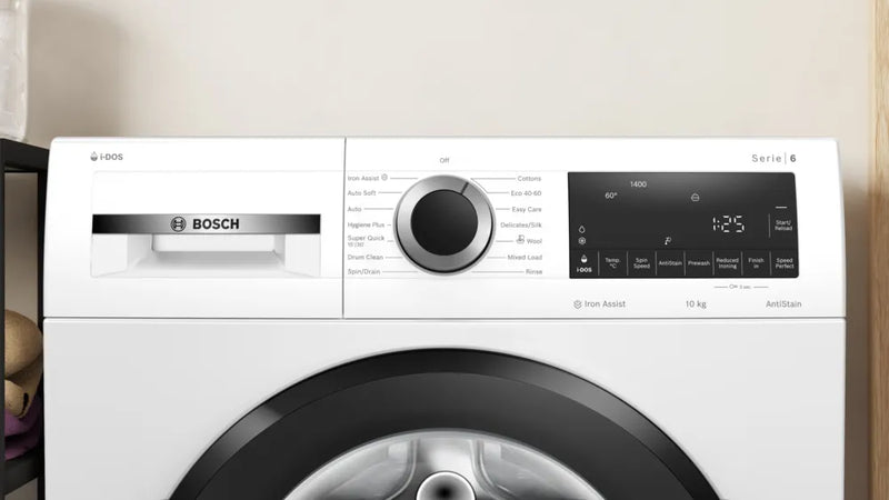 Bosch Series 6, A Rated, 10kg 1400rpm Washing Machine | White - WGG254F1GB Redmond Electric Gorey