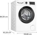 Bosch Series 6, A Rated, 10kg 1400rpm Washing Machine | White - WGG254F1GB Redmond Electric Gorey