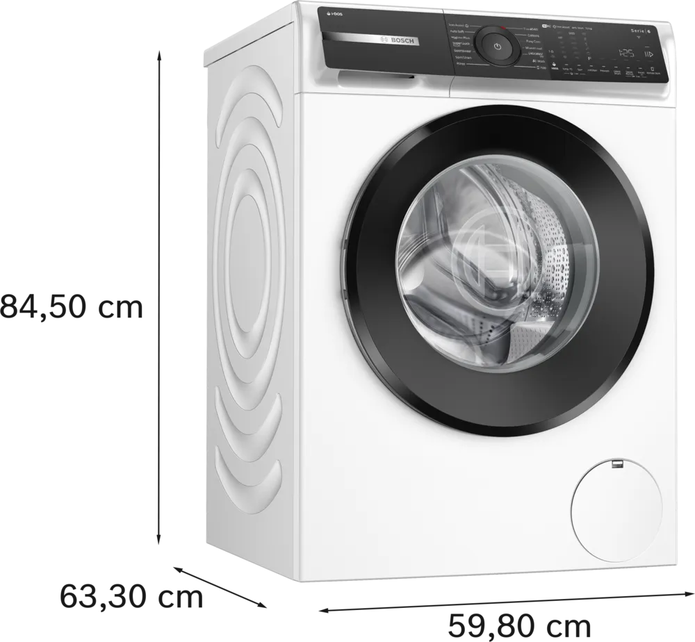 Bosch Series 6, A Rated, 10kg 1400rpm Washing Machine | White - WGH254A0GB Redmond Electric Gorey