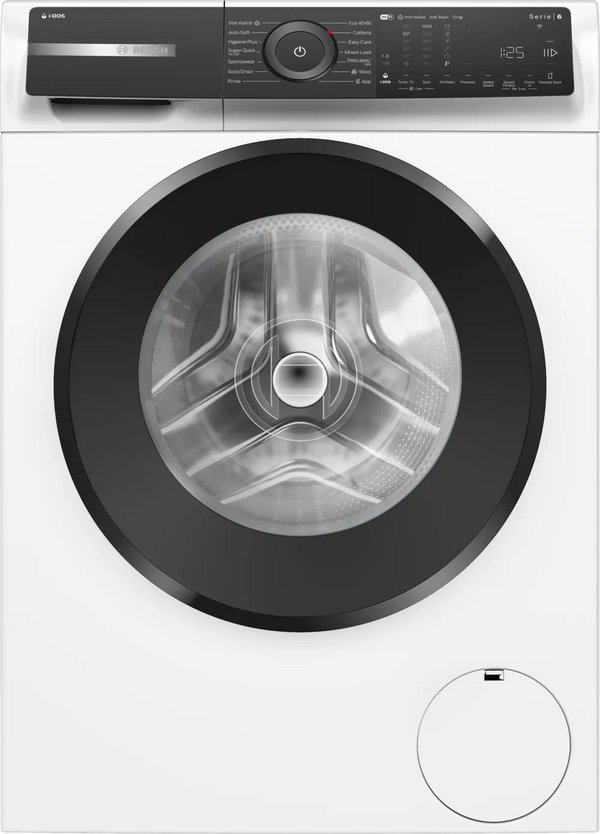 Bosch Series 6, A Rated, 10kg 1400rpm Washing Machine | White - WGH254A0GB Redmond Electric Gorey