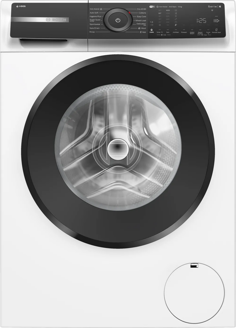 Bosch Series 6, A Rated, 10kg 1400rpm Washing Machine | White - WGH254A0GB Redmond Electric Gorey