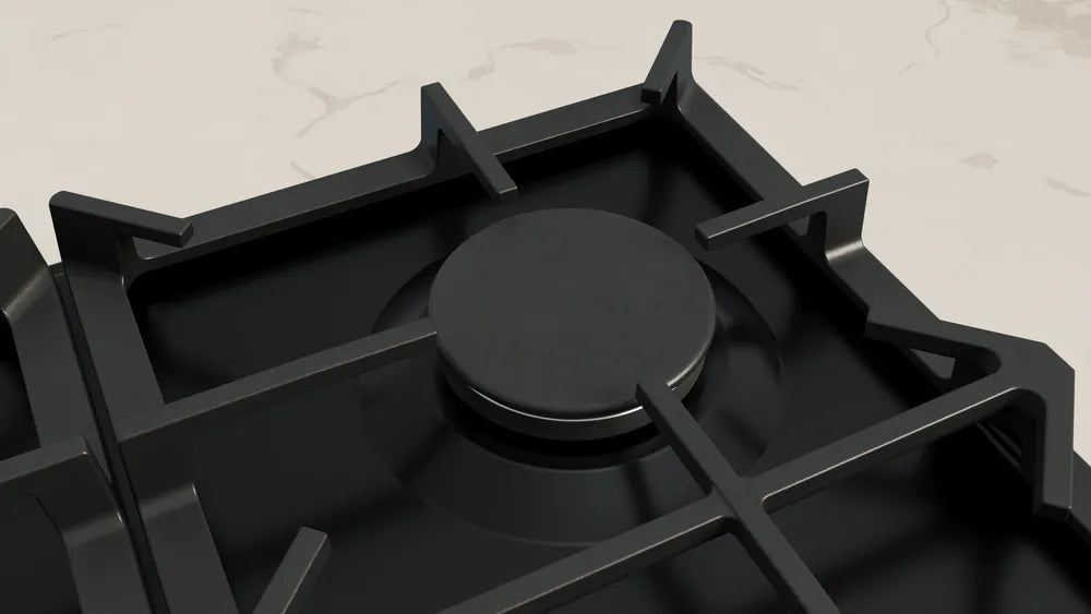 N70, 60cm FlameSelect Gas Hob | Black - Redmond Electric