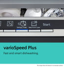 iQ500 13 place Fully Integrated 60cm Dishwasher with varioHinge