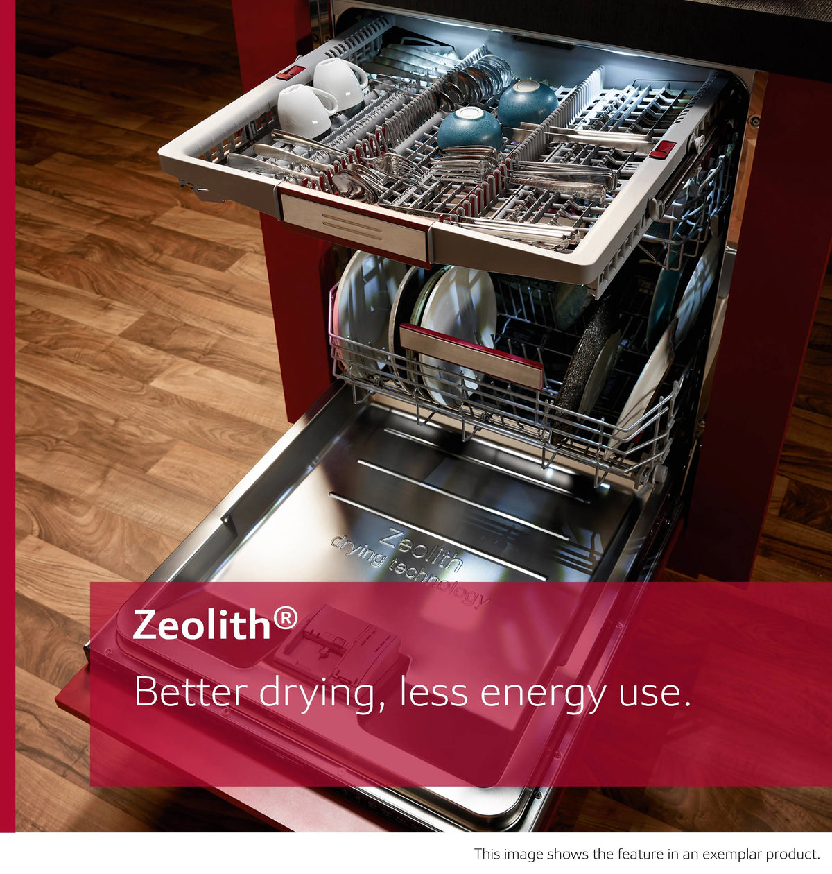 N 70 Fully Integrated Dishwasher with Zeolith Drying