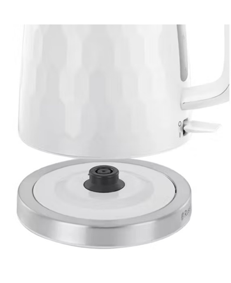 Russell Hobbs 1.7L Honeycomb Kettle | White - 26050 Redmond Electric Gorey