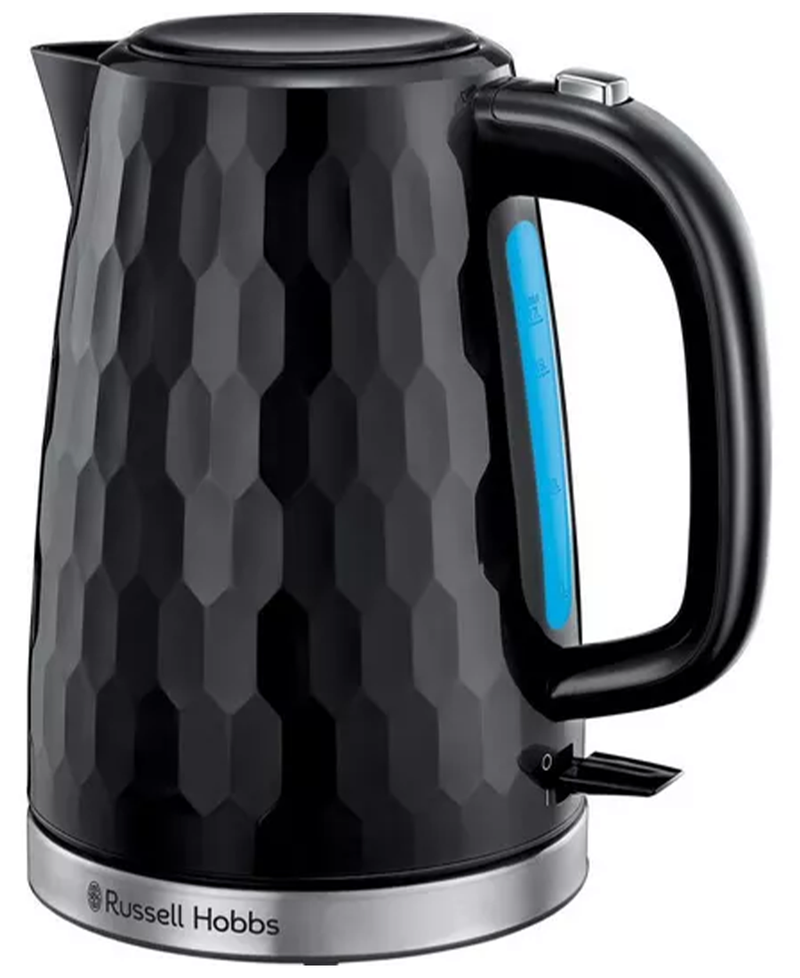 Russell Hobbs 1.7L Honeycomb Kettle | Black - 26053 Redmond Electric Gorey