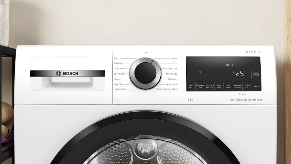 Series 6, 9kg Heat Pump Dryer - Redmond Electric