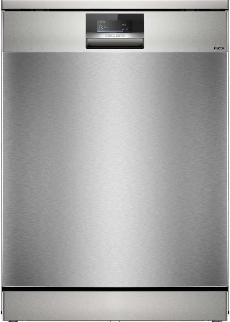 Siemens IQ700, 14 Place Dishwasher with Zeolith Drying + flexComfort Pro | Brushed Steel - SN27TI02CE