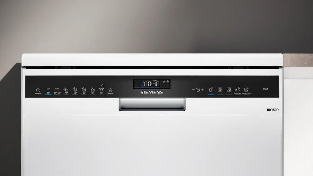 Siemens IQ500, 14 Place Dishwasher with flexComfort Baskets and VarioDrawer | White - SN25EW13CE Redmond Electric Gorey