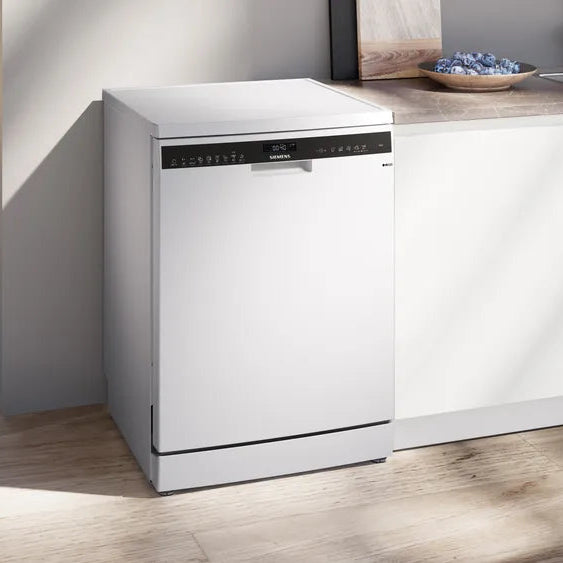 Siemens IQ500, 14 Place Dishwasher with flexComfort Baskets and VarioDrawer | White - SN25EW13CE Redmond Electric Gorey