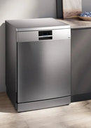 Siemens IQ700, 14 Place Dishwasher with Zeolith Drying + flexComfort Pro | Brushed Steel - SN27TI02CE