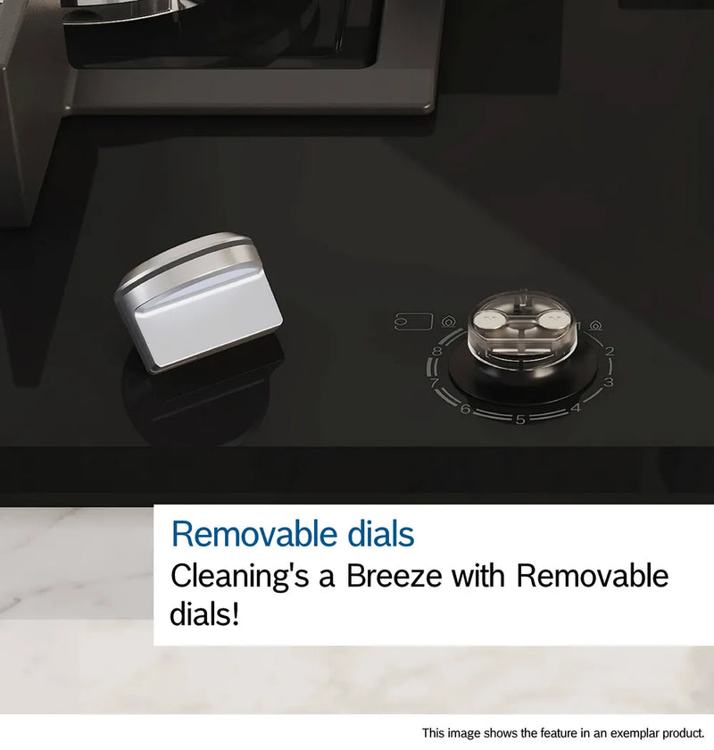 Bosch Series 6, 60cm Built-In Gas Hob | Black - PCP6A6I90 Redmond Electric Gorey