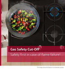 N70, 60cm FlameSelect Gas Hob | Black