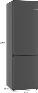 Series 4 Freestanding Fridge Freezer | 203cm (H) | Cast Iron