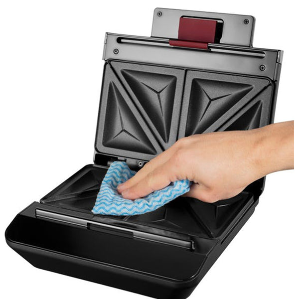 Russell Hobbs Creations 2 Portion Easy Clean Sandwich Maker | Black - 26800 Redmond Electric Gorey