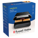 Russell Hobbs Creations 2 Portion Easy Clean Sandwich Maker | Black - 26800 Redmond Electric Gorey